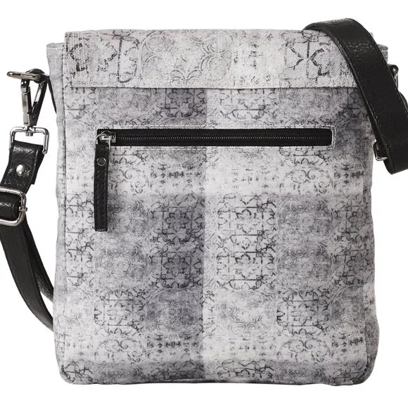 NWT Up-Cycled Whether worn Crossbody By Mona B. - Picture 2 of 5